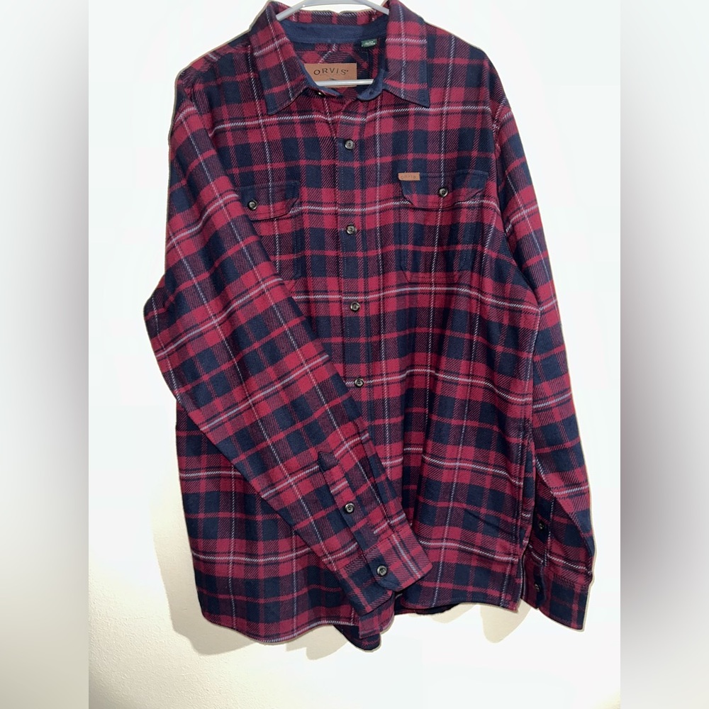 Men’s XL Orvis Classic Flannel
